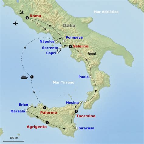 Se Sicilia Y Sur De Italia Con Roma 15 Dias Salida 9 Sep Y 7 Oct