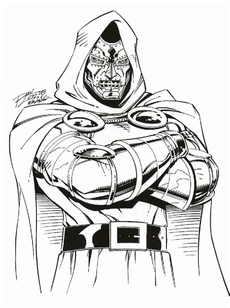 Limlayton Dr Doom In Bob Laytons Bob Layton Commissions Comic Art