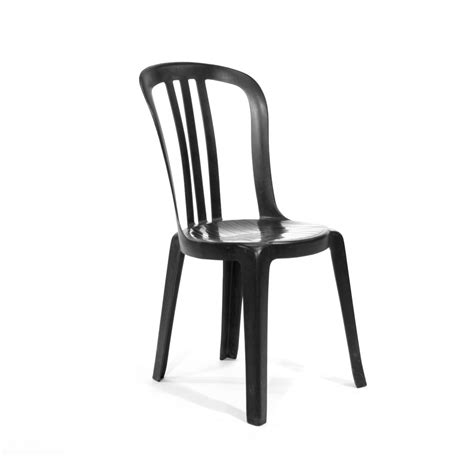 It's the perfect café chair, suitable for indoors and outdoors, and great for grass areas, resin bistro chairs are perfect for any. Black Bistro Stacking Chair - Peter Corvallis Productions