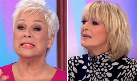 denise welsh erupts at loose women panel over claims harry trashing royals for money tv