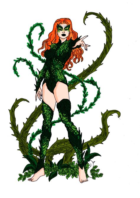 Poison Ivy Redesign 3 By Comicbookguy54321 On Deviantart
