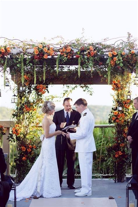 12 Fall Wedding Arches That Will Make You Say ‘i Do 11