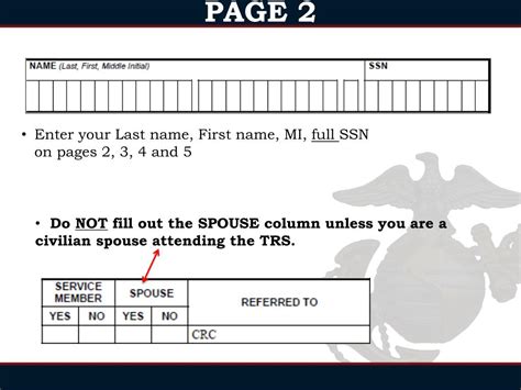 Ppt Pre Separation Counseling Brief Also Known As Filling Out The Dd