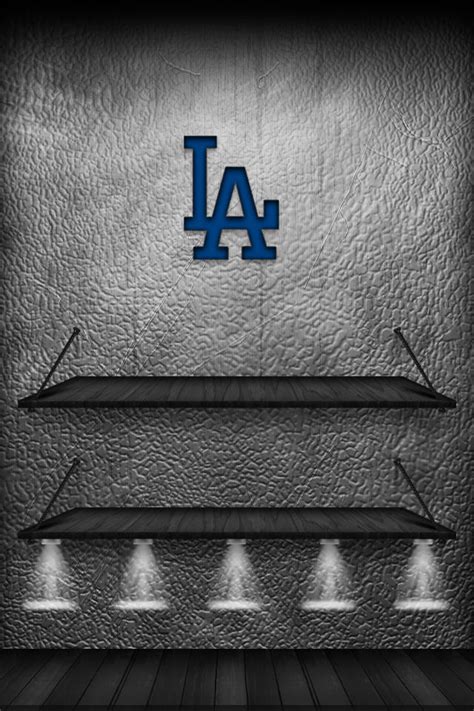 La Dodgers Iphone Wallpaper And Lock Screen By Gododgerz On Deviantart