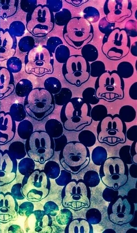 Disney Mickey Mouse Galaxy Wallpaper Fond Décran
