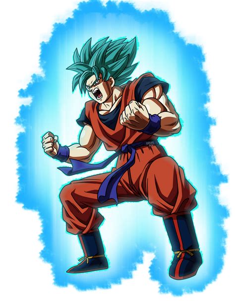 Ssb Goku With Aura By Blackflim On Deviantart