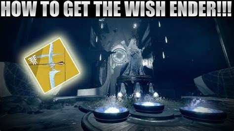 How To Get The Wish Ender Exotic Bow Destiny 2 Forsaken Youtube