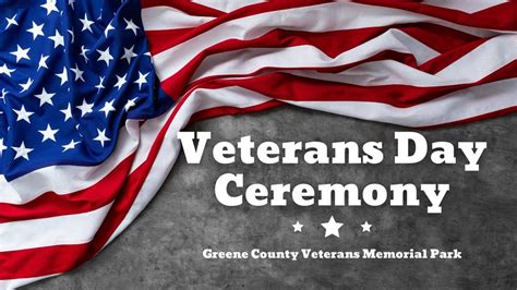 Greene County Salutes All Who Served Visit Greene County