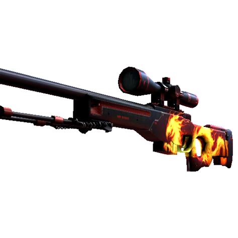 AWP | Wildfire (Factory New) - CS:GO In-Game Items - Gameflip