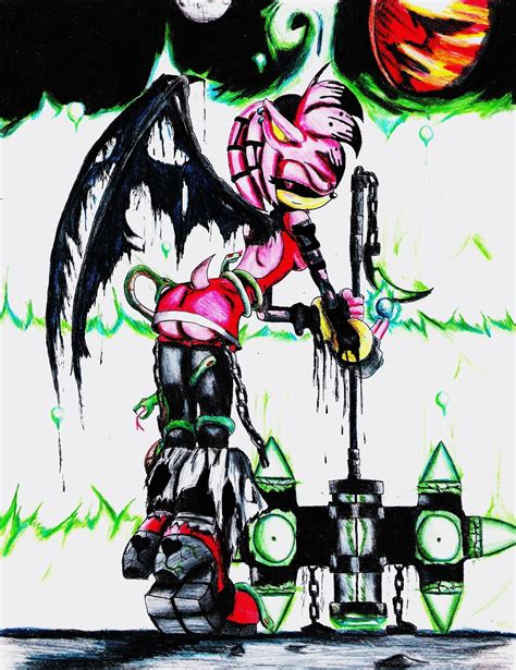 Evil Amy Amy Rose Fan Art 20305559 Fanpop