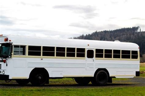 1991 Blue Bird School Bus Skoolie Livin School Bus Conversion