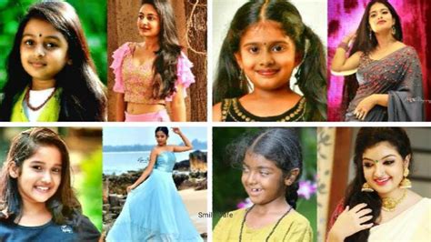 South Indian Child Actress Then And Now Youtube
