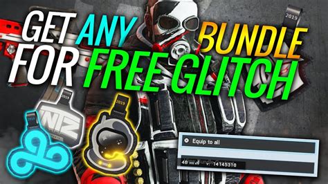 Patched Get Any Bundle For Free Glitch Pc Unlimited Skins
