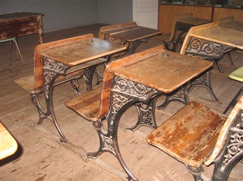 Sat In These Type Of Desks At The Richland School And The Assembly