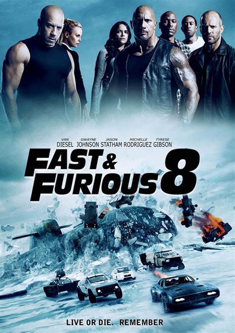 Fast Furious 8 Film Collection Dvd 1 8 Box Set Digital Download 2017