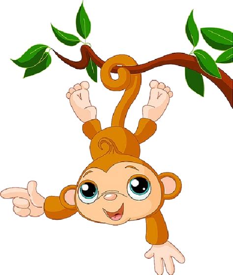 Free Monkey Clip Art Pictures Transparent Baby Monkey Clipart Png