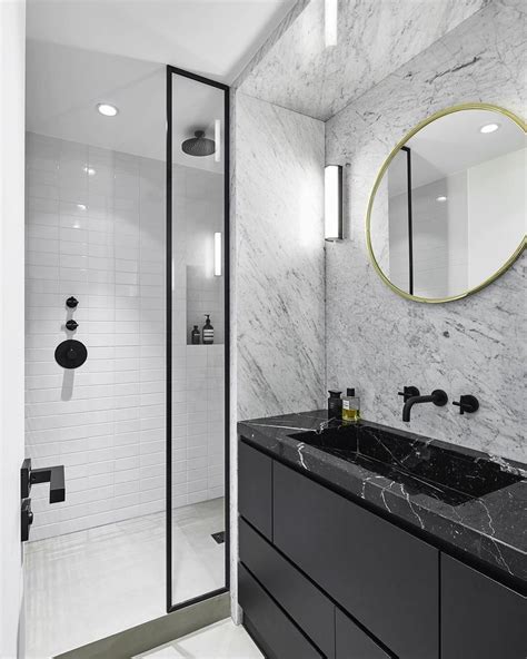 48 Stunning Black Marble Bathroom Design Ideas Bathroomdesignmagazines
