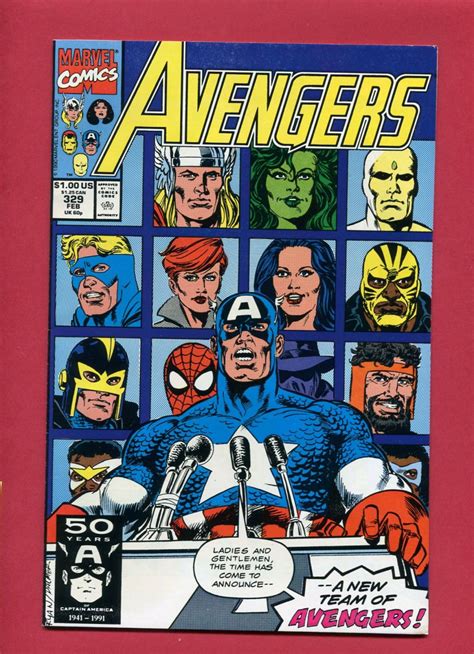 Avengers Volume 1 1963 329 Feb 1991 Marvel Iconic Comics Online