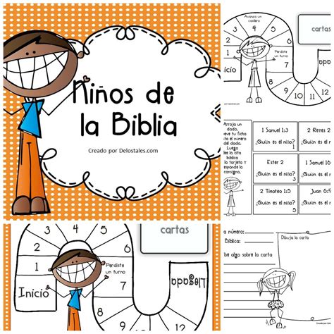 De Los Tales Niños De La Biblia Manualidades De La Biblia Para Niños