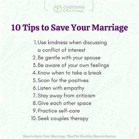 Must Have List Of Save The Marriage System Networks