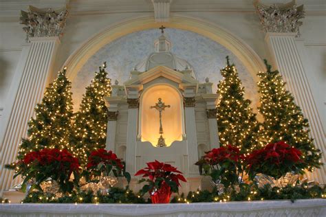 Christmas Church Decor Wallpapers High Quality Download Free