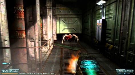 Doom 3 Bfg Edition Walkthrough Hd Level 13 Monorail Veteran Youtube