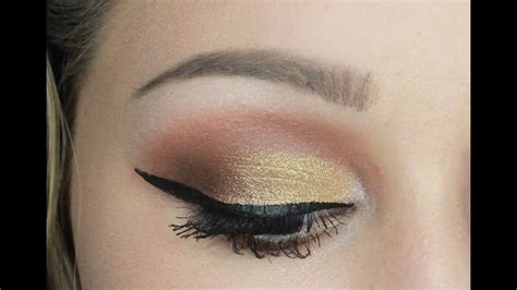 Golden Smokey Eye Struck With Beauty Youtube