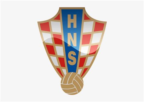 Team National Croatia Croatia Football Badge 3d Realistic Font Back