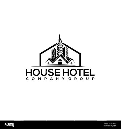 House Hotel Logo Design Inspiration Stock Vector Image And Art Alamy