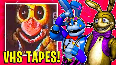 The 10 MOST DISTURBING FNAF VHS Tapes YouTube