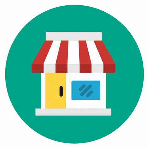 Online Retail Round Shop Shopping Store Icon Download On Iconfinder