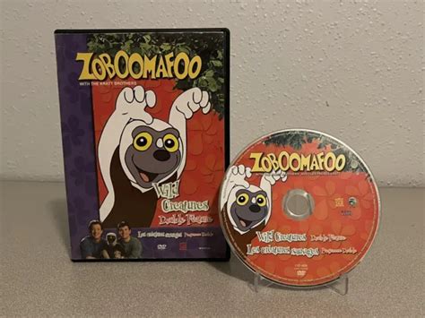 Very Rare Zoboomafoo Dvd Wild Creatures Double Feature Htf Oop 4995