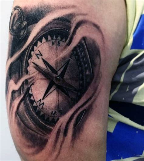 70 Compass Tattoo Designs For Men An Exploration Of Ideas