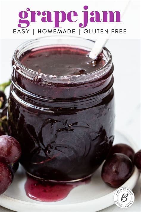 Grape Jam In 2021 Grape Jam Homemade Grape Jelly Fruit Recipes