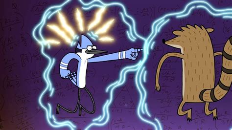 Regular Show Mordecai And Rigby Vs The Smart Universe Youtube