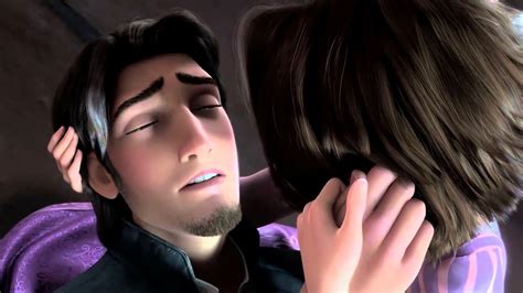 Tangled Flynn Rider Cuts Rapunzel Hair Disney S Tangled Ending 4k Hd Youtube