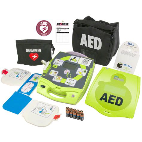 Zoll Aed Plus Semi Automatic Aed With Text And Voice