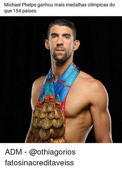 Michael phelps is history's most decorated olympic athlete. Michael Phelps Ganhou Mais Medalhas Olimpicas Do Que 154 ...