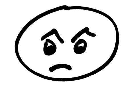 Angry Angry Face Clipart