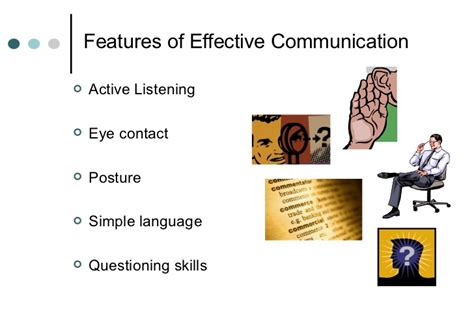 List The Features Of Good Communication Skills