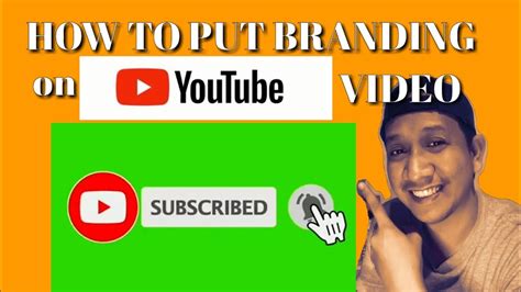 How To Put Branding On Youtube Branding Watermark On Youtube Youtube