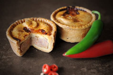 8 Piece Specialty Pork Pie Collection Toppings Pies