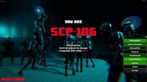 Scp Secret Laboratory Server Event 106 Raid Youtube