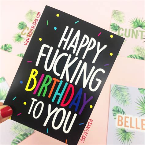 Rude Card Banter Cards Funny Cards