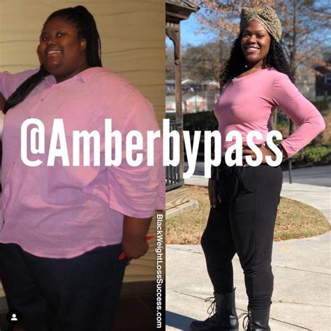 Amber Lost 414 Pounds Black Weight Loss Success