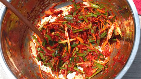 Quick Fresh Kimchi Baechu Geotjeori 배추겉절이 Recipe By Maangchi