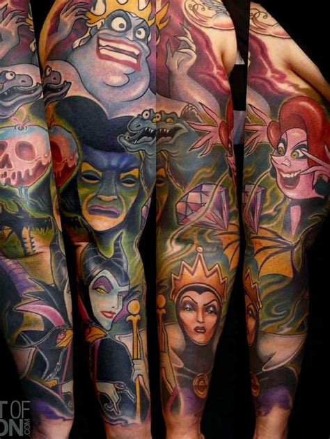 Disney Villain Tattoo