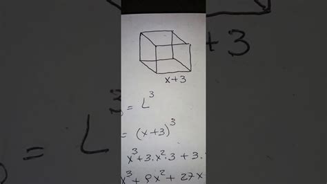 Polinomios Volumen Del Cubo Youtube