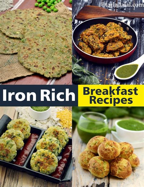 37 Iron Rich Healthy Breakfast Recipes: Veg High Iron ...