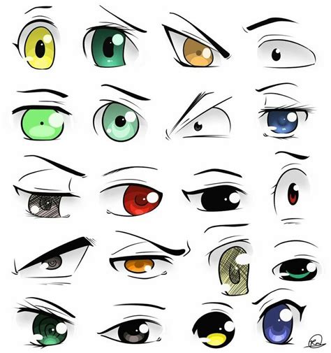 Cool Eye Drawings In Anime Style